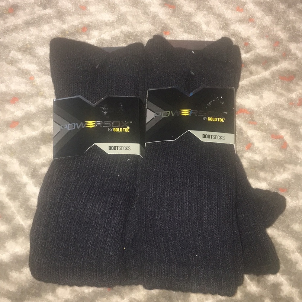 4!! Pairs of PowerSox by Gold Toe Bootsocks
